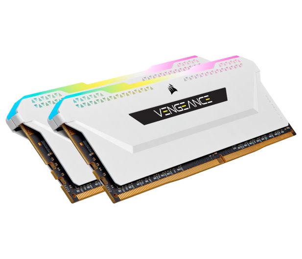 Corsair 16GB (2x8GB) 3200MHz CL16 Vengeance RGB PRO SL Wh - 624303 - zdjęcie 2